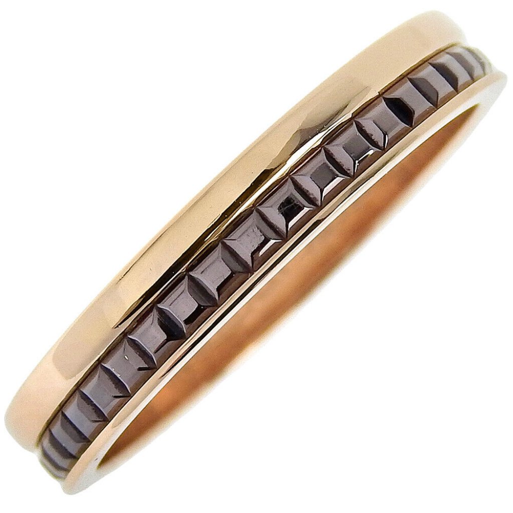 Boucheron Cattle Ring Classic Ring K18 Pink Gold 95Us Size 50g Mens 3904$
